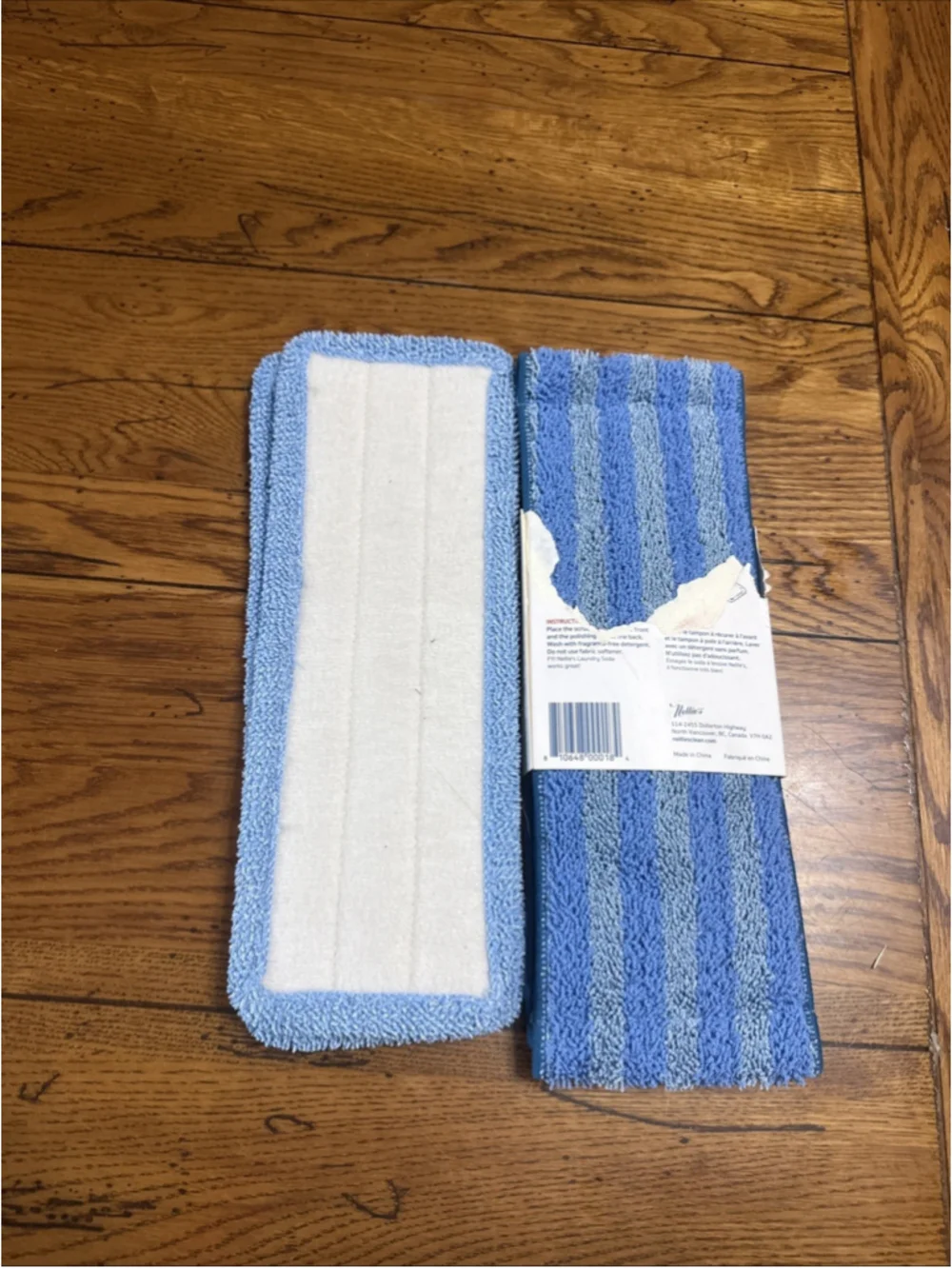 NEW Nellie's Scrub and Polish Pads Replacement for Wow Mop NEW 2 Wet Mop
